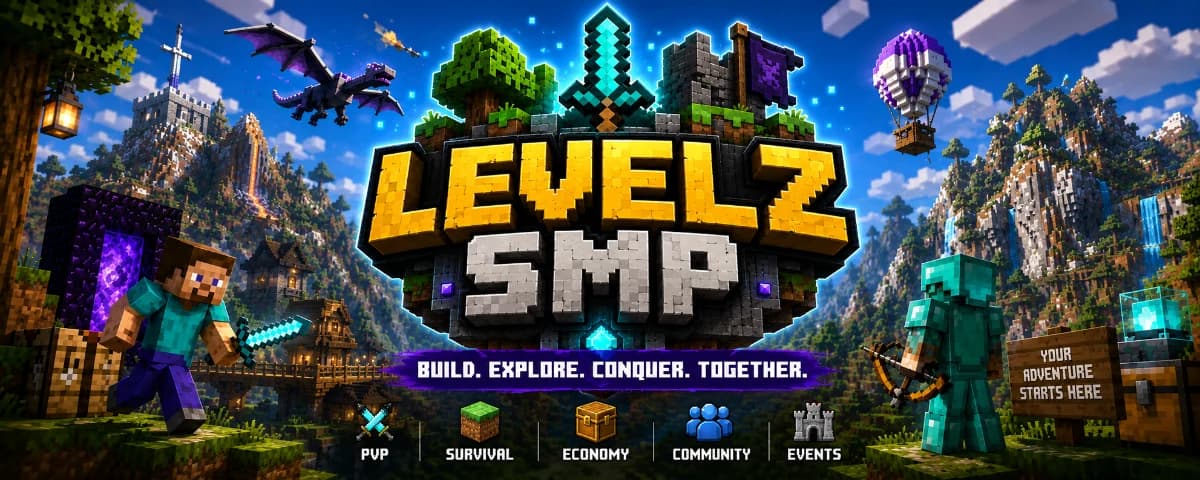 Levelz SMP banner
